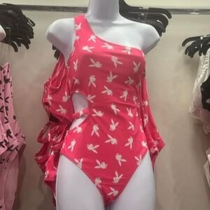 NWT Playboy pink swimsuit